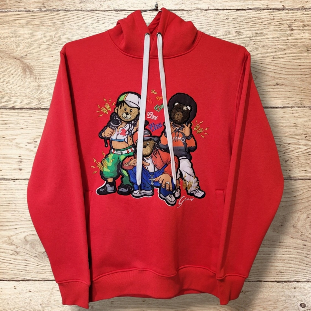 HOODIE MEN'S RED